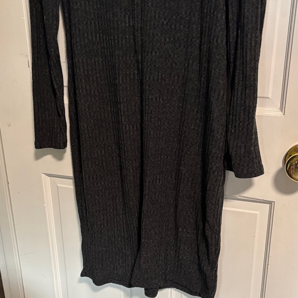 dip Black Ribbed Knit Sweater - Picture 6 of 6